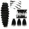 Curly Human Hair Feather Weave - CLAUALIS HAIR COUTURE