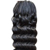 Curly Human Hair Feather Weave - CLAUALIS HAIR COUTURE