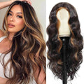 European and American Small Lace Wig Headsets with Intermediate Color Small Lace Center Split Large Wavy Long Curly Wigs - CLAUALIS HAIR COUTURE