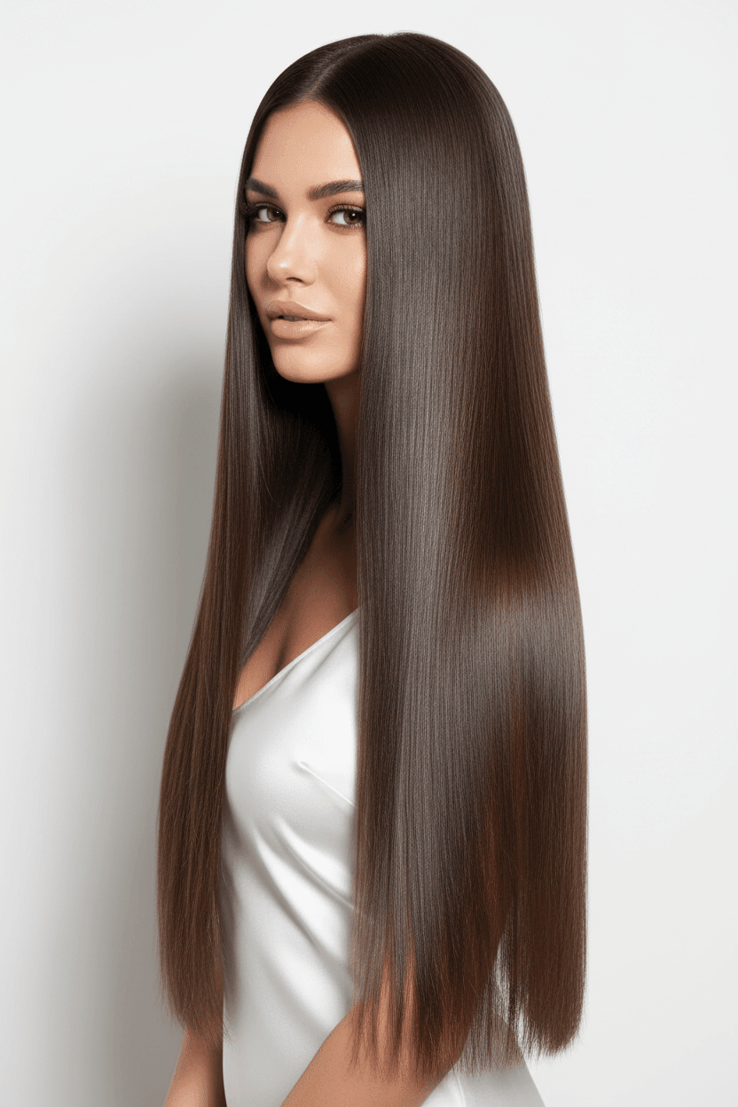 Flat Tip Hair Extensions – 100% Remy Echthaar | Unsichtbar & Langanhaltend | CLAUALIS - CLAUALIS HAIR COUTURE