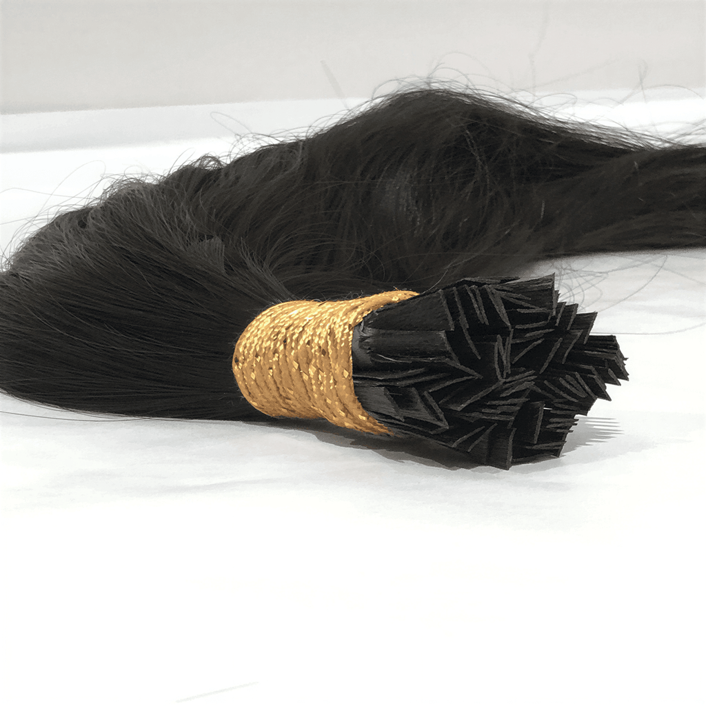 Flat Tip Hair Extensions – 100% Remy Human Hair | Seamless, Natural Look | Long-Lasting Pre-Bonded Extensions for Volume & Length - CLAUALIS HAIR COUTURE