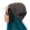 Green Human Hair Bob Wig - CLAUALIS HAIR COUTURE