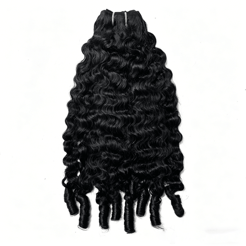 Hair Curtain Myanmar Curl Bundle - CLAUALIS HAIR COUTURE