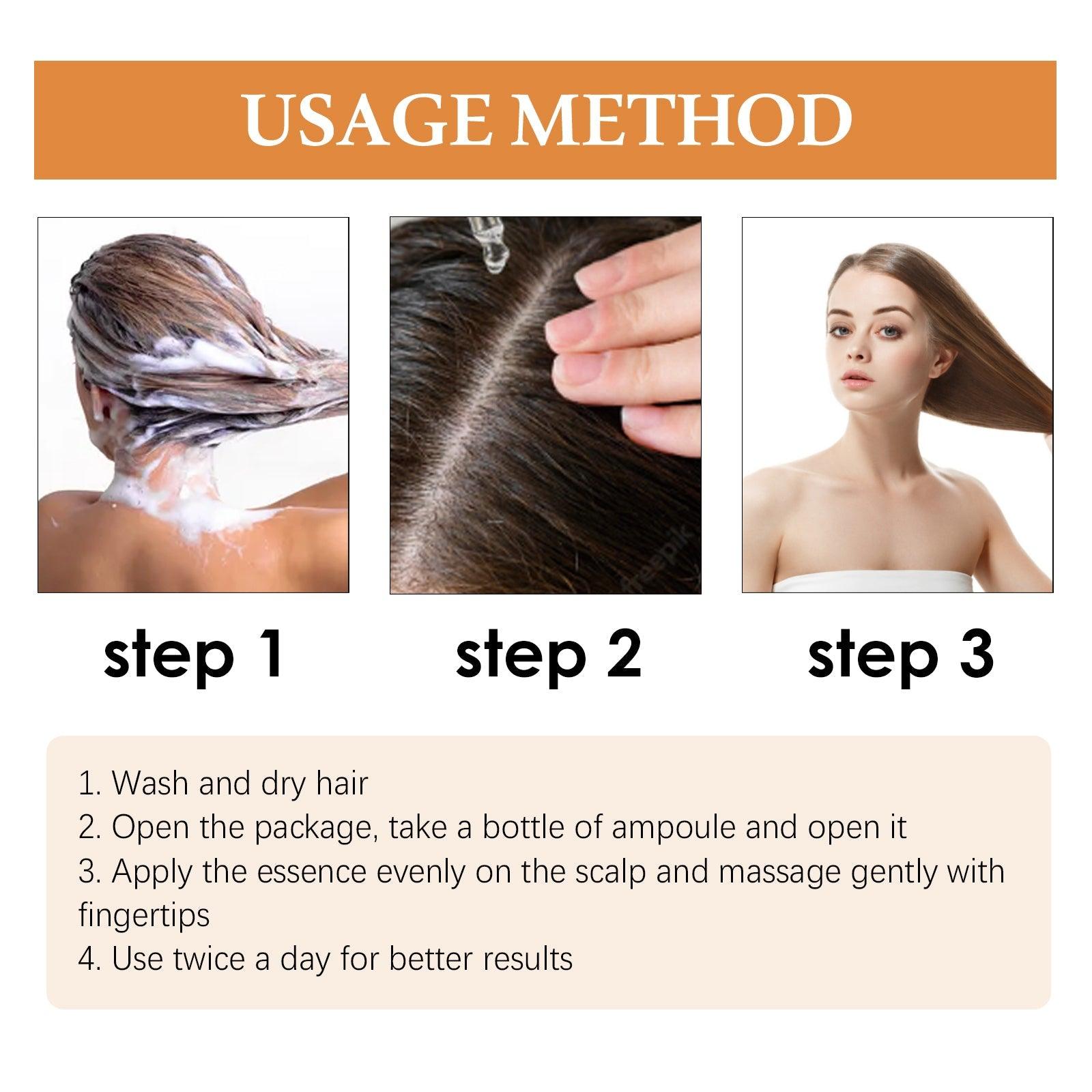 Mypa Ampoule, Strengthen And Repair Hair, Prevent Hair Loss, Strengthen Hair Root And Thicken Hair And Scalp Massage Solution - CLAUALIS HAIR COUTURE