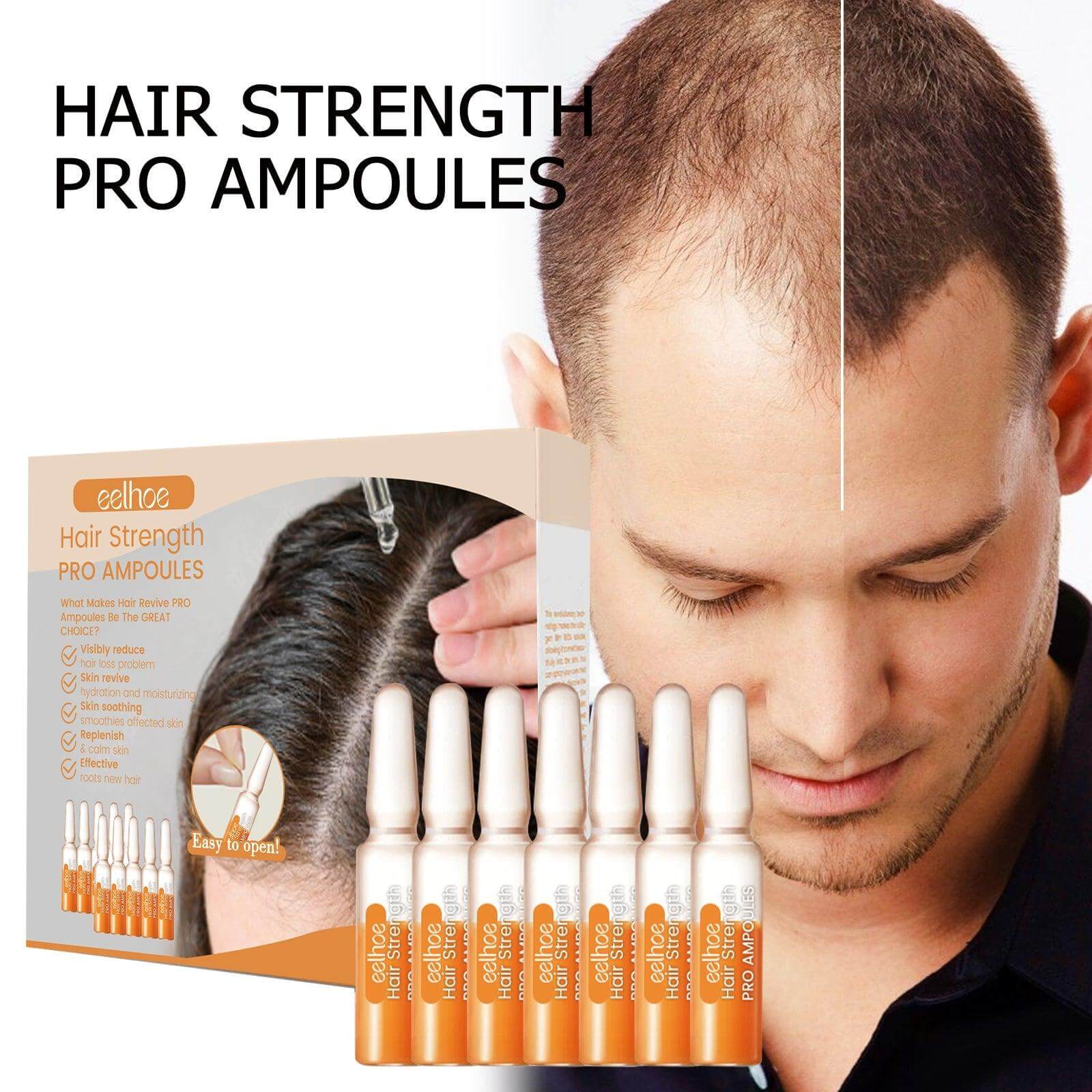 Mypa Ampoule, Strengthen And Repair Hair, Prevent Hair Loss, Strengthen Hair Root And Thicken Hair And Scalp Massage Solution - CLAUALIS HAIR COUTURE