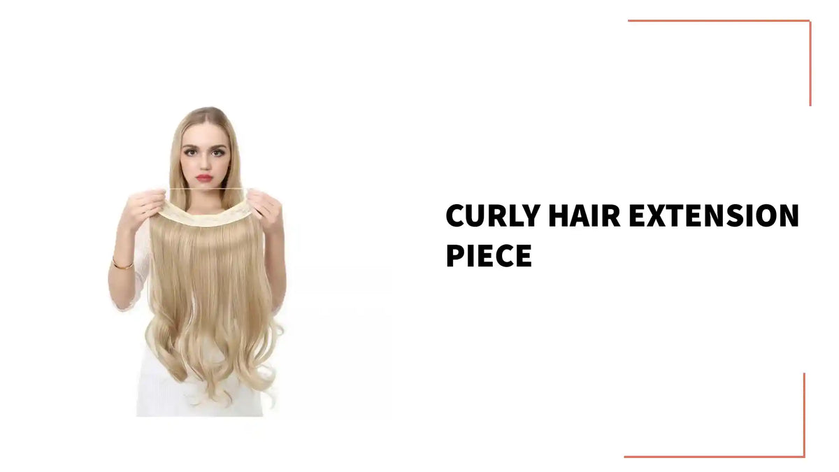Curly Hair Extension Piece by@Outfy