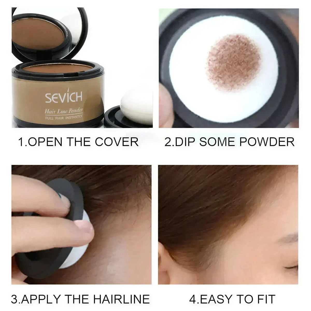 Sevich Hairline Shadow Powder - CLAUALIS HAIR COUTURE